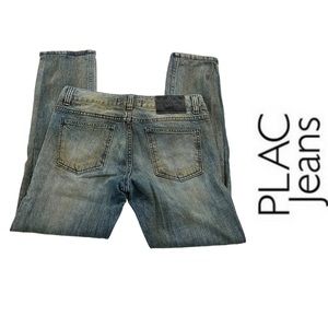 PLAC JEANS BERLIN Slim Straight VINTAGE Wash Jeans